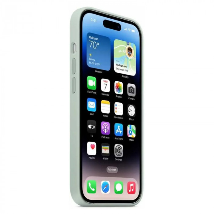 Чехол Silicone Case MagSafe для iPhone 14 Pro Мятный | Фото 2 из 4