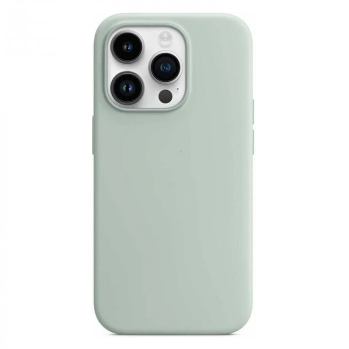 Чехол Silicone Case MagSafe для iPhone 14 Pro Мятный | Фото 1 из 4