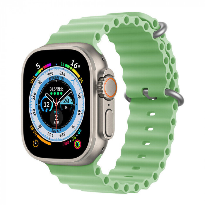 Ремешок для Apple Watch 42/44/45/49mm Ocean Band Мятный