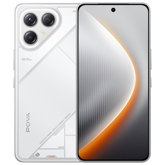 Смартфон TECNO Pova 7 Ultra 5G 8/256GB Белый (White) | Фото 1 из 3