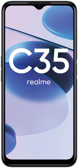 Смартфон Realme C35 4/128GB Черный (Glowing Black) EAC