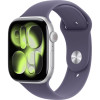 Умные часы Apple Watch Series 11 46mm Silver Aluminum Case with Purple Fog Sport Band