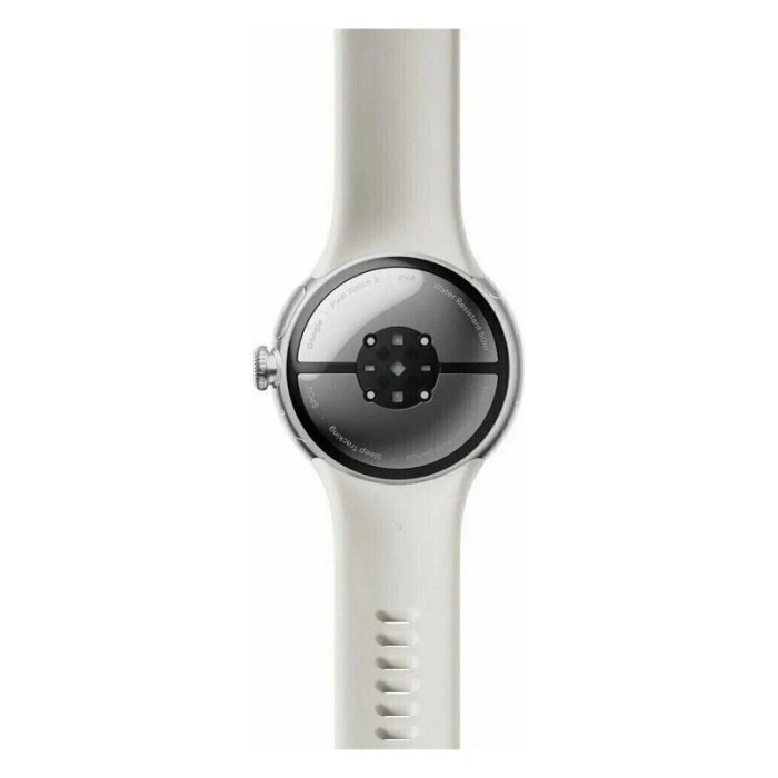 Умные часы Pixel Watch 2 41mm Белый (Polished Silver/Porcelain)