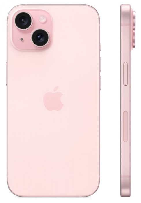 Смартфон Apple iPhone 15 256GB Розовый  (Pink)