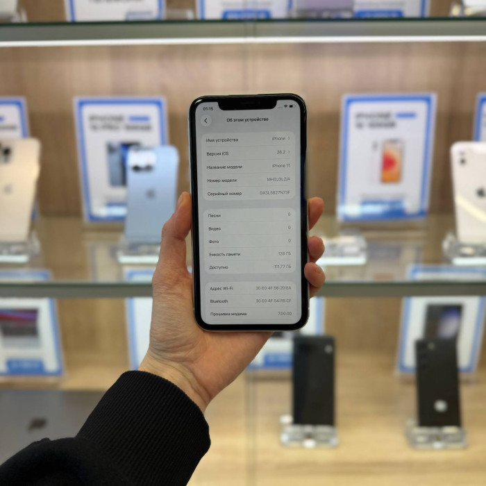 Б/У Смартфон Apple iPhone 11 128GB Белый EU