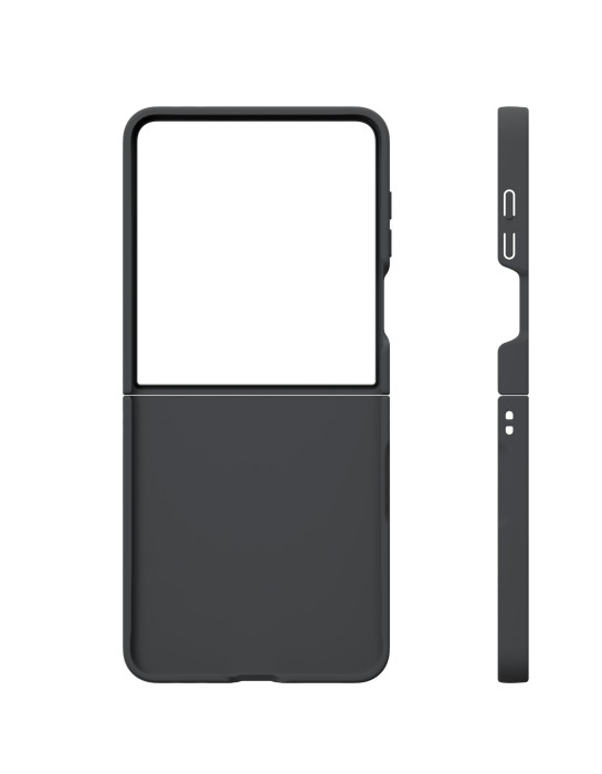 Чехол защитный VLP Flex Case с MagSafe для Samsung Z Flip 7, черный