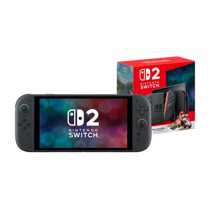 Игровая приставка Nintendo Switch 2 (2025) + Mario Kart World | Фото 1 из 12