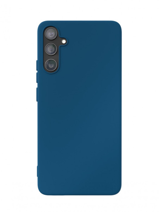 Чехол защитный "vlp" Silicone Case для Samsung Galaxy A34 темно-синий