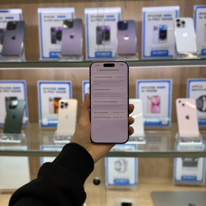 Б/у Смартфон Apple iPhone 16 Pro 128GB Natural Titanium