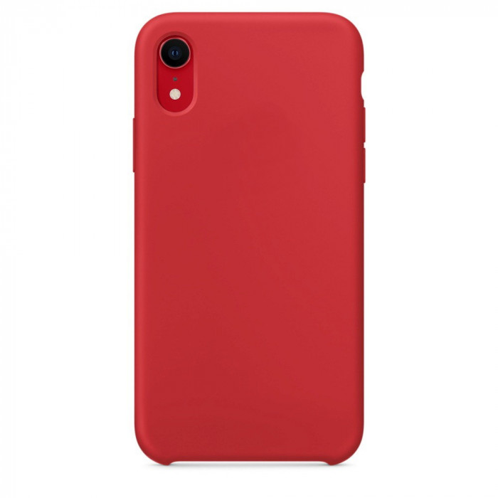Чехол силиконовый для iPhone XR Красный