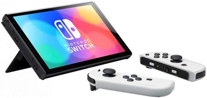 Игровая приставка Nintendo Switch OLED 64GB Белый