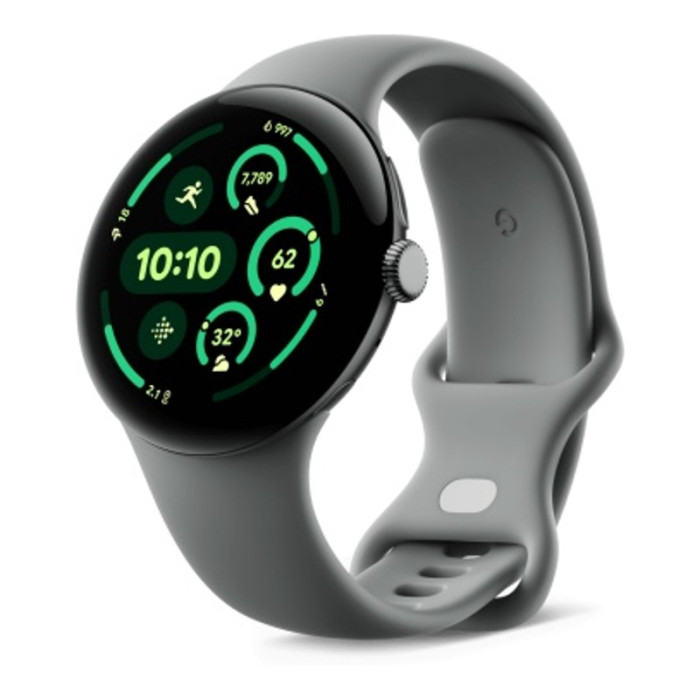 Умные часы Google Pixel Watch 3 45mm Wi-Fi Серый (Graphite/Hazel)