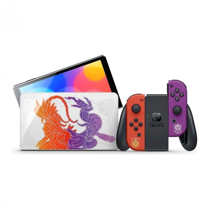 Игровая приставка Nintendo Switch OLED 64GB Pokemon | Фото 6 из 8