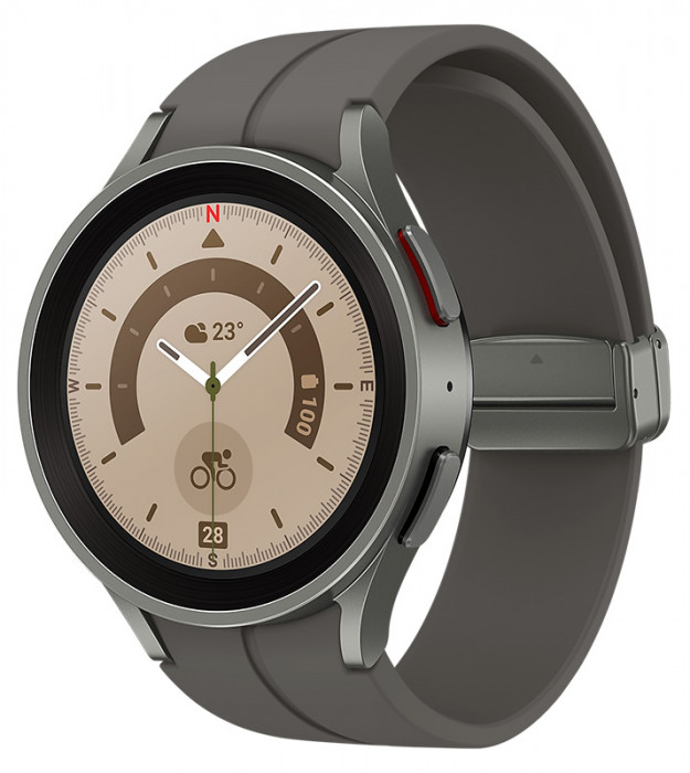 Умные часы Samsung Galaxy Watch 5 Pro 45 mm Серый титан