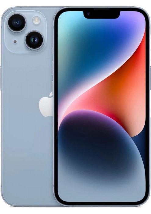 Смартфон Apple iPhone 14 128GB Голубой (Blue) DualSim | Фото 1 из 7