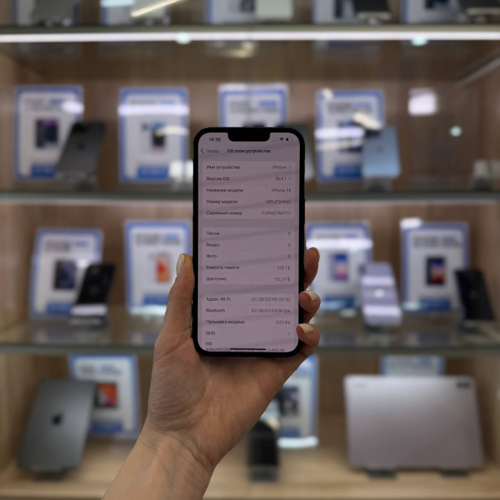 Б/у Смартфон Apple iPhone 14 128GB Черный | Фото 2 из 5