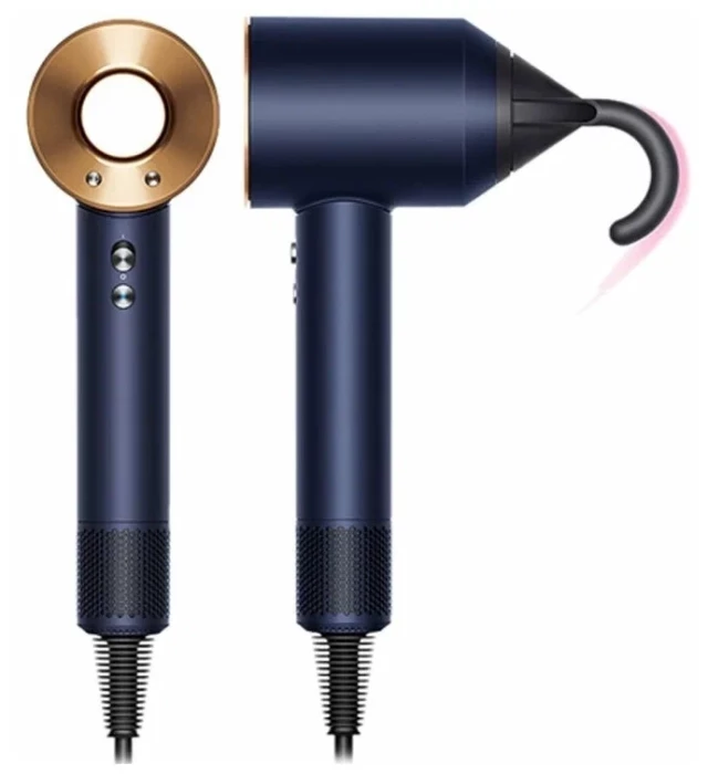 Фен Dyson Supersonic HD08 Синий/Бронза (Blue/Copper) | Фото 1 из 3