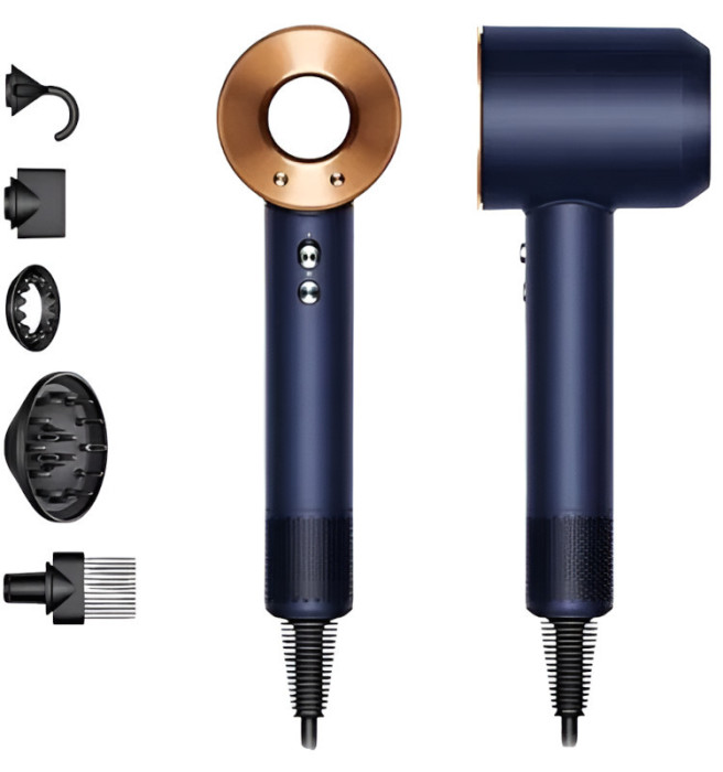 Фен Dyson Supersonic HD07 Темно-Синий/Медь (Prussian Blue/Bright Copper) | Фото 13 из 13