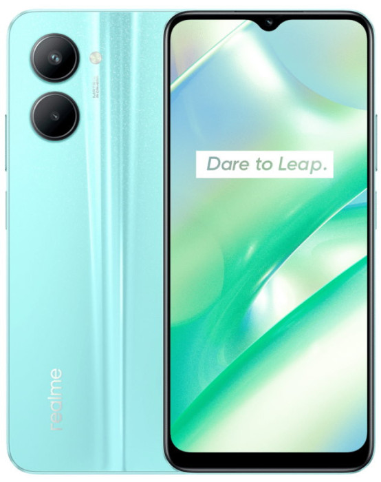 Смартфон Realme C33 4/64GB Синий (Aqua Blue) EAC
