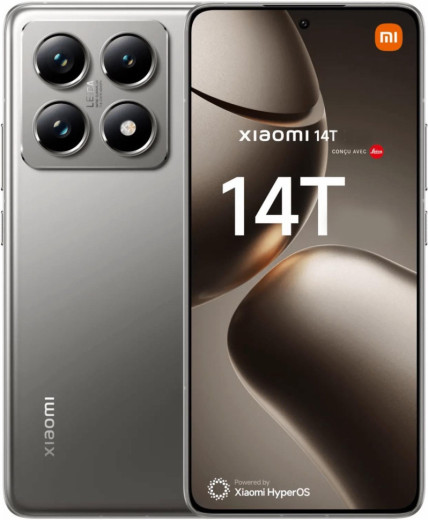 Смартфон Xiaomi 14T 12/256GB Серый (Titan Gray) — 