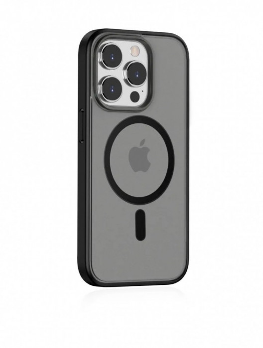 Чехол-накладка Gurdini Shockproof Case with Magsafe для iPhone 14 Pro Max Черный (Black) | Фото 7 из 7