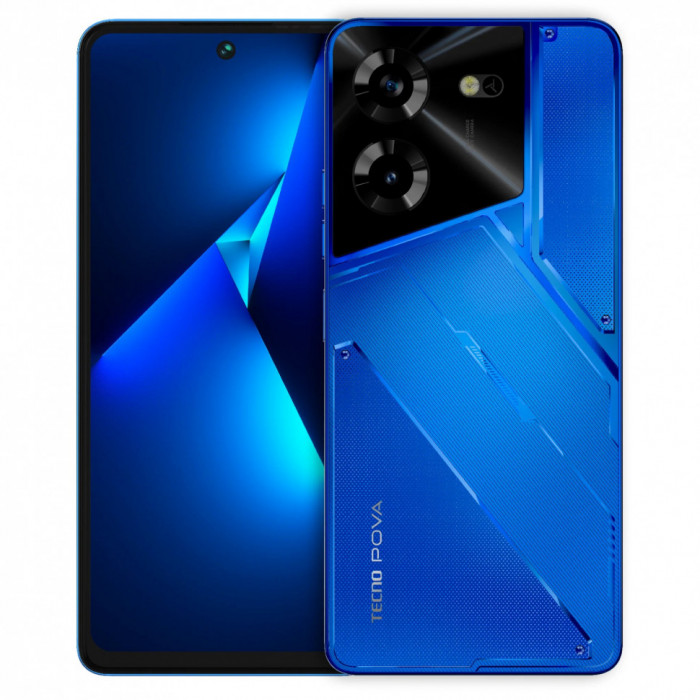 Смартфон Tecno Pova Neo 3 4/128GB Синий (Hurrican Blue) EAC | Фото 9 из 9