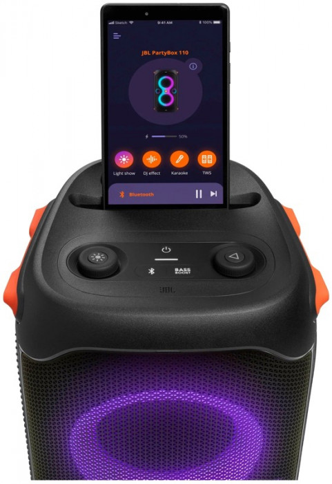 Портативная акустика JBL PartyBox 110 Черный