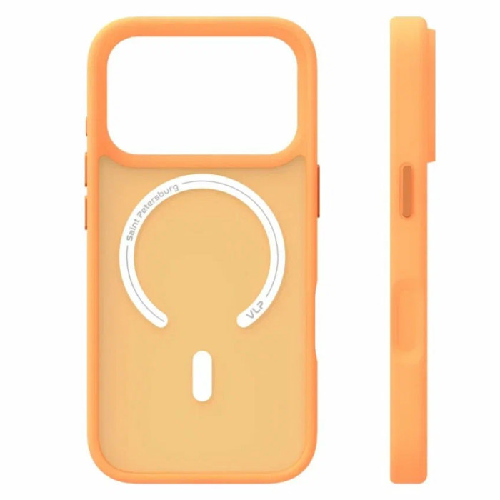 Чехол защитный VLP LITE Bloom Case с MagSafe для iPhone 17 Pro, оранжевый