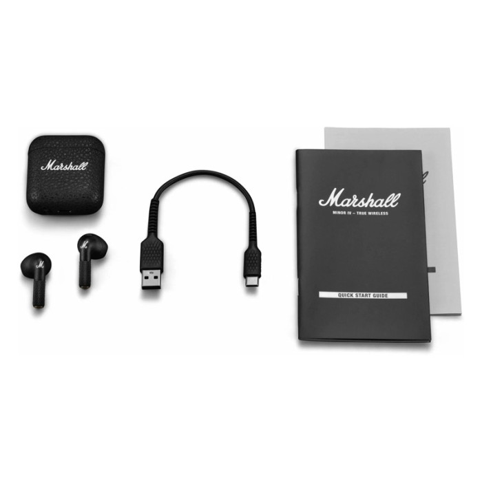 Беспроводные наушники Marshall Minor 4 Черный (Black)