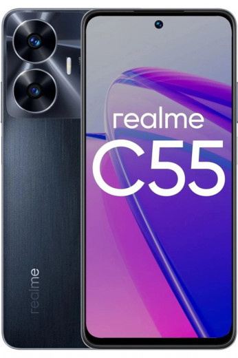 Смартфон Realme C55 8/256GB Черный (Mighty Black) EAC — 