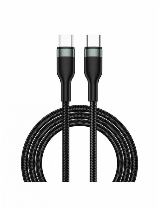 Кабель WiWU USB-C на USB-C 100W 1.2m Wi-C017 Черный