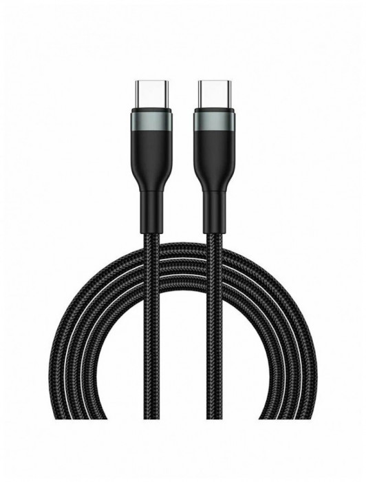 Кабель WiWU USB-C на USB-C 100W 1.2m Wi-C017 Черный