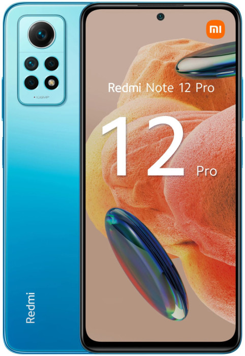 Смартфон Xiaomi Redmi Note 12 Pro 4G NFC 8/256GB Голубой (Blue)