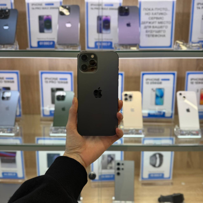 Б/у Смартфон Apple iPhone 12 Pro Max 128GB Графитовый