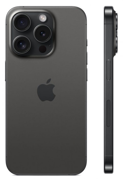 Смартфон Apple iPhone 15 Pro 256GB Черный (Black Titanium)