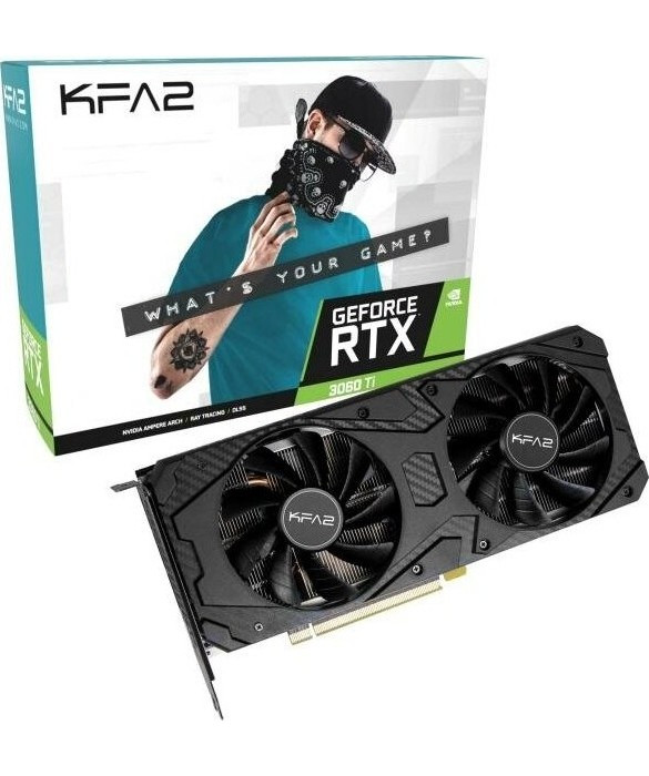 Видеокарта KFA2 GeForce RTX 3060 Ti CORE (LHR) (36ISL6MD1VQK)