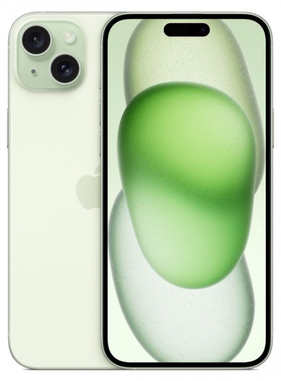 Смартфон Apple iPhone 15 Plus 128GB Зеленый (Green) nano SIM + eSIM (Без RuStore)