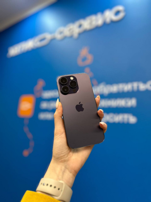 Уценка Смартфон Apple iPhone 14 Pro 128GB Фиолетовый (Deep Purple)