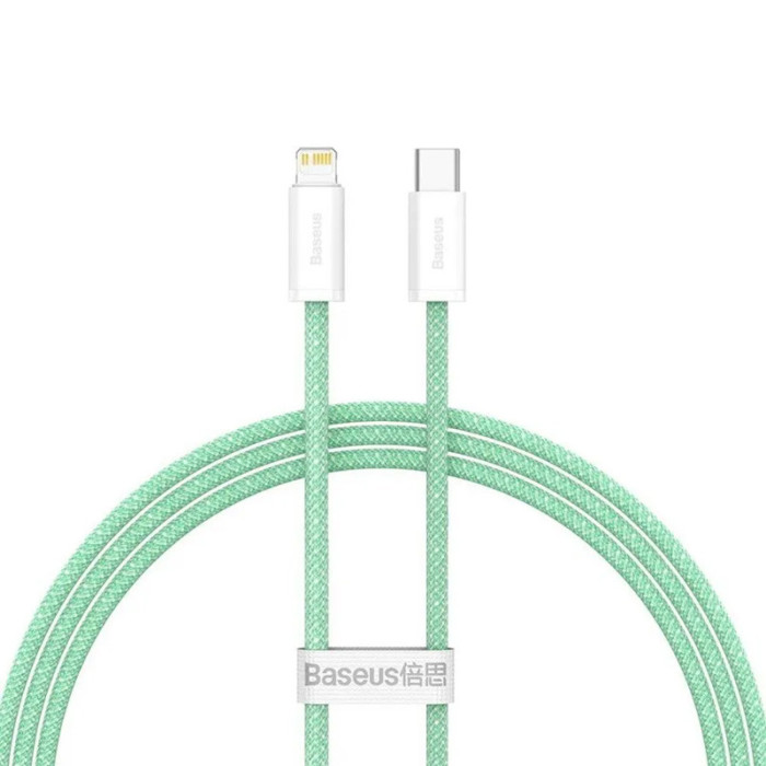 Кабель Baseus Dynamic Series Fast Charging Data Cable Type-C to Lightning 20W 1m Зеленый | Фото 4 из 4