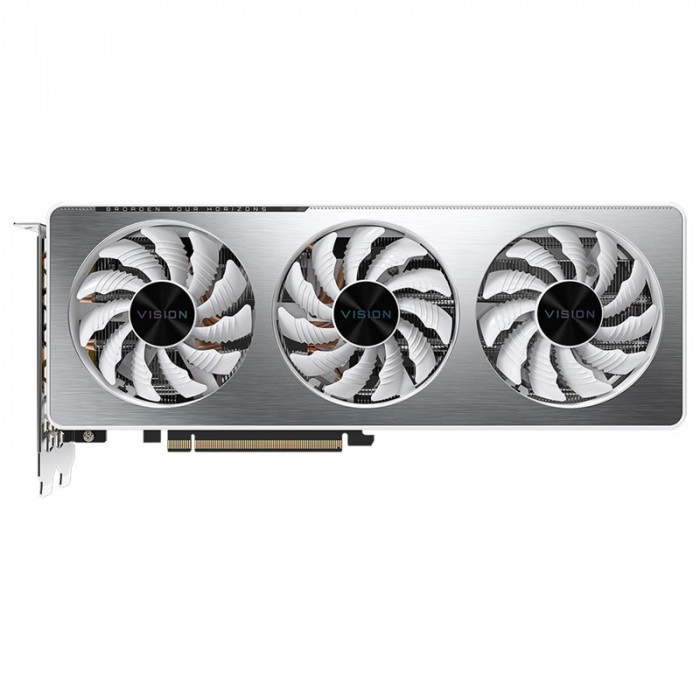 Видеокарта GIGABYTE GeForce RTX 3060 Ti VISION OC 8G LHR (rev. 2.0) (GV-N306TVISION OC-8GD), Retail