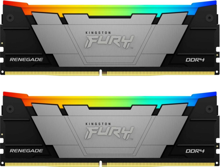 Оперативная память 32Gb DDR4 3200MHz Kingston Fury Renegade RGB (KF432C16RB12AK2/32) (2x16Gb KIT)