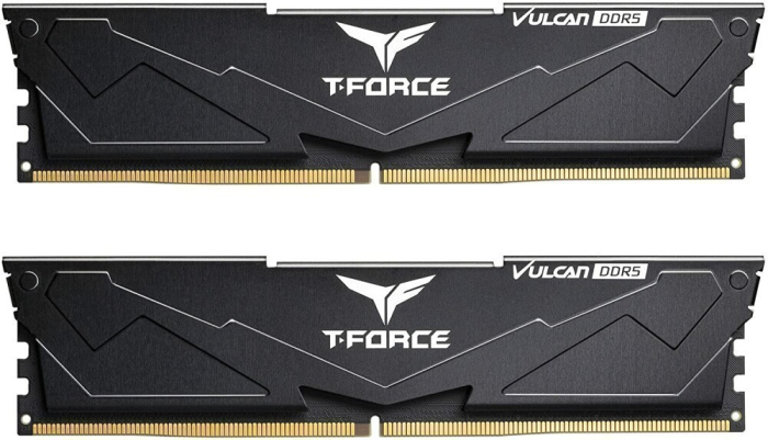 Оперативная память 64Gb DDR5 6000MHz Team T-Force Vulcan (FLBD564G6000HC38ADC01) (2x32Gb KIT)