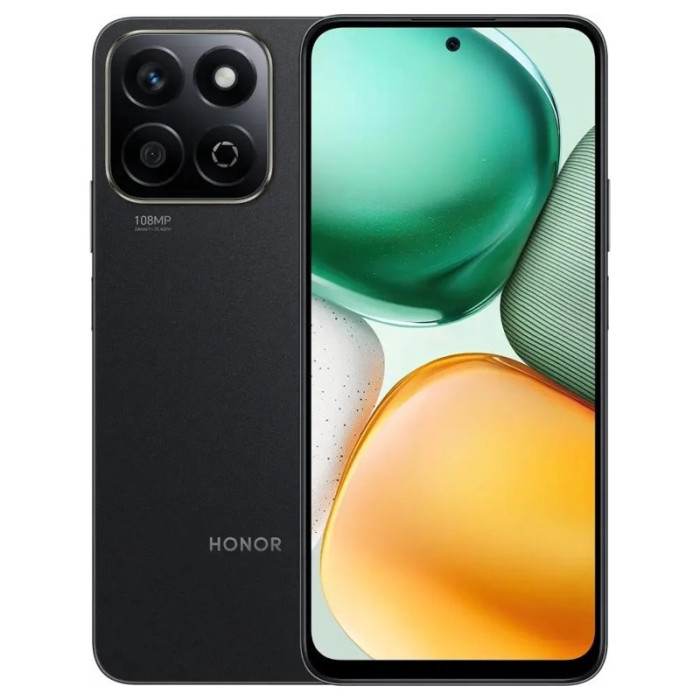 Смартфон Honor X7c 8/128GB Черный (Midnight Black) | Фото 1 из 3