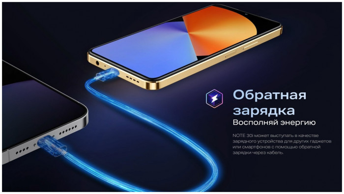 Смартфон Infinix Note 30i 8/128GB Черный (Black) EAC | Фото 9 из 28