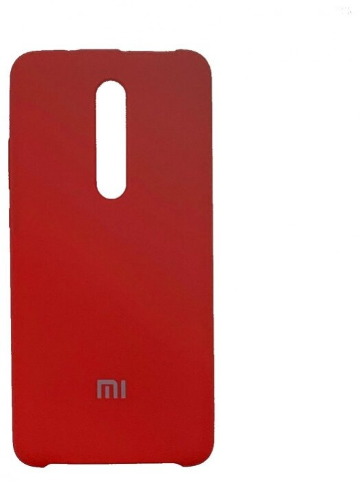 Чехол Silicone Cover для Xiaomi Mi 9T/Mi 9T Pro Красный