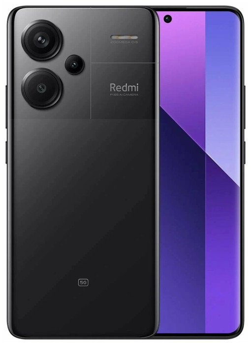 Смартфон Xiaomi Redmi Note 13 Pro+ 5G (NFC) 8/256GB Черный (Midnight Black)