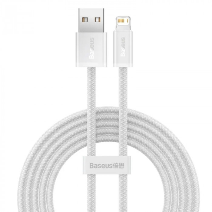 Кабель Baseus Dynamic Series Fast Charging Data Cable Type-C to Lightning 20W 2m Белый (CALD000102)