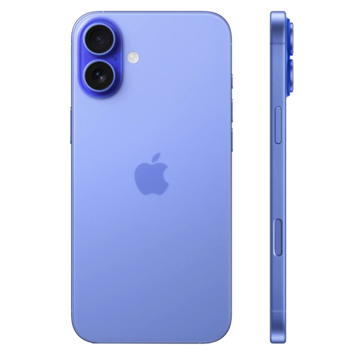 Смартфон Apple iPhone 16 Plus 512GB Ультрамарин (Ultramarine) DualSim (Без RuStore)