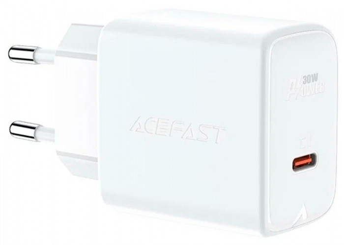 Зарядное устройство ACEFAST A21 30W USB-C Белая | Фото 3 из 4