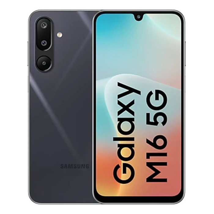 Смартфон Samsung Galaxy M16 5G 8/128GB Черный (Thunder Black)